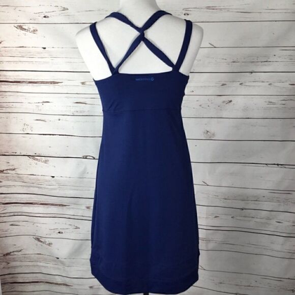 Merrell Lily Active Sports Dress Navy Size M - Picture 3 of 5